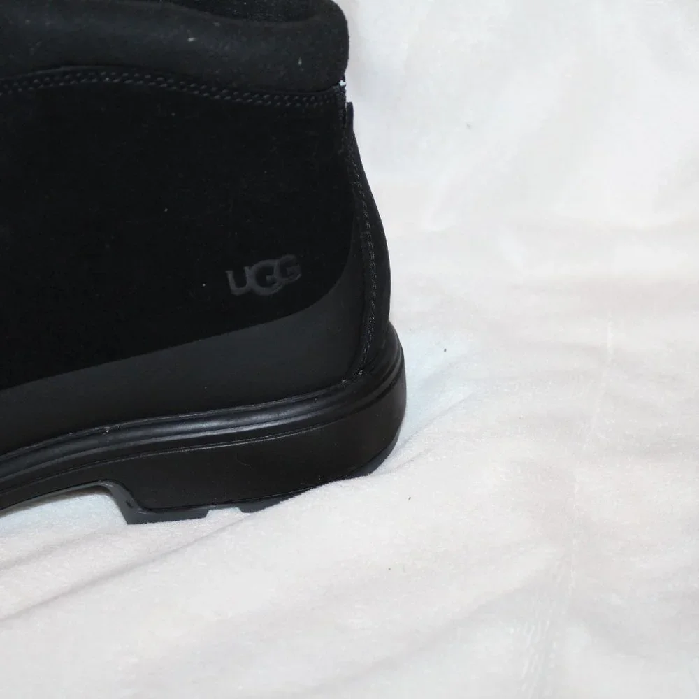 NIB UGG MEN'S BILTMORE SUEDE WINTER WATERPROOF HIKING‎ SNOW BOOTS BLACK